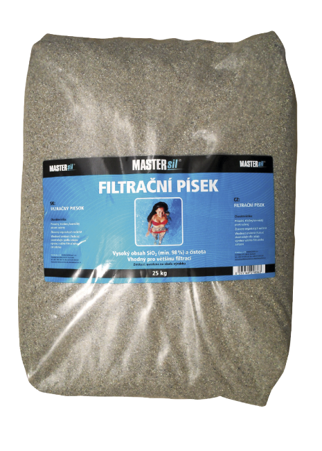 Filtrační písek 0,8 - 1,2 mm pytel 25 kg